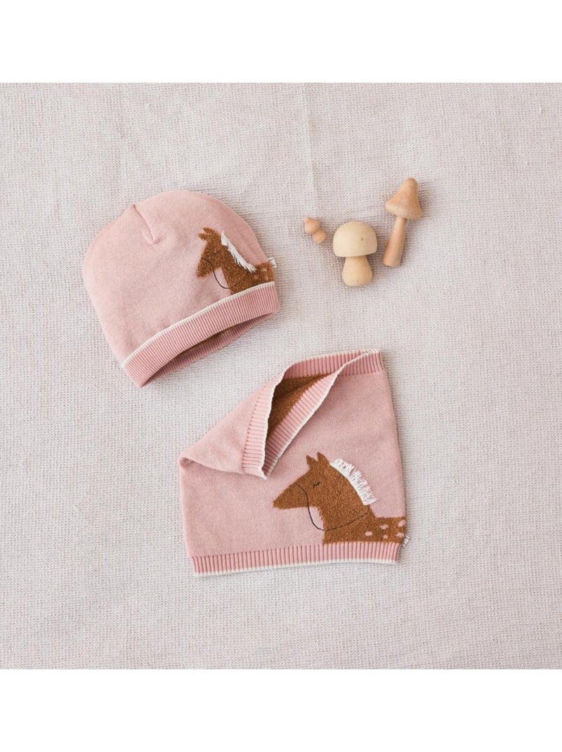 Echarpe tube, cheval Noukie's Rose - Kiabi