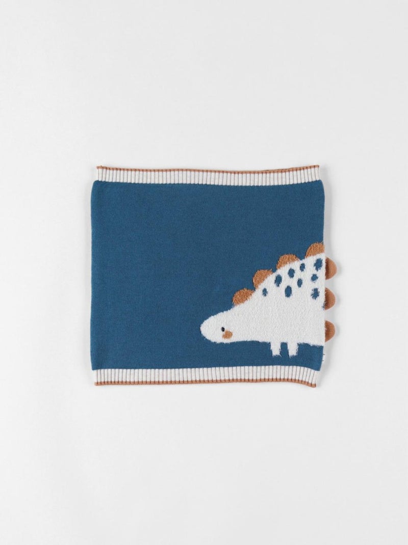 Echarpe tube dino, canard Noukie's Bleu - Kiabi