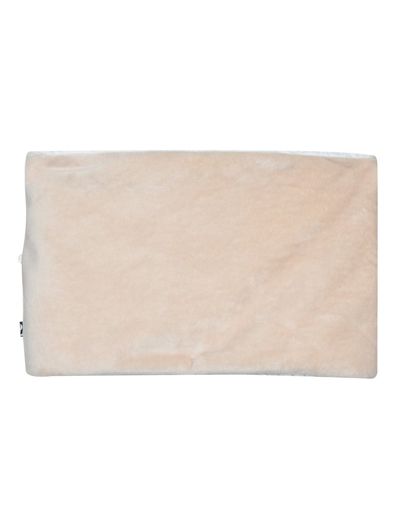 ECHARPE TUBULAIRE ILARIO VELOURS DOUX BEBE Beige - Kiabi