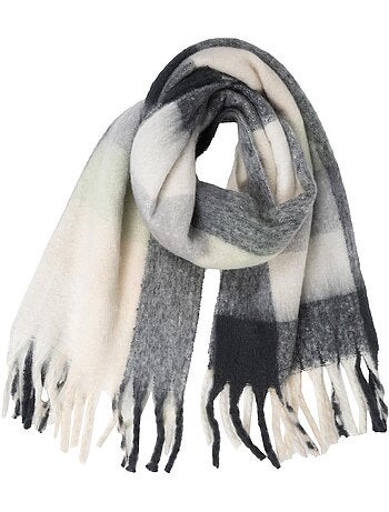 Echarpe type plaid, ultra douce, chaude, très confortable femme isotoner