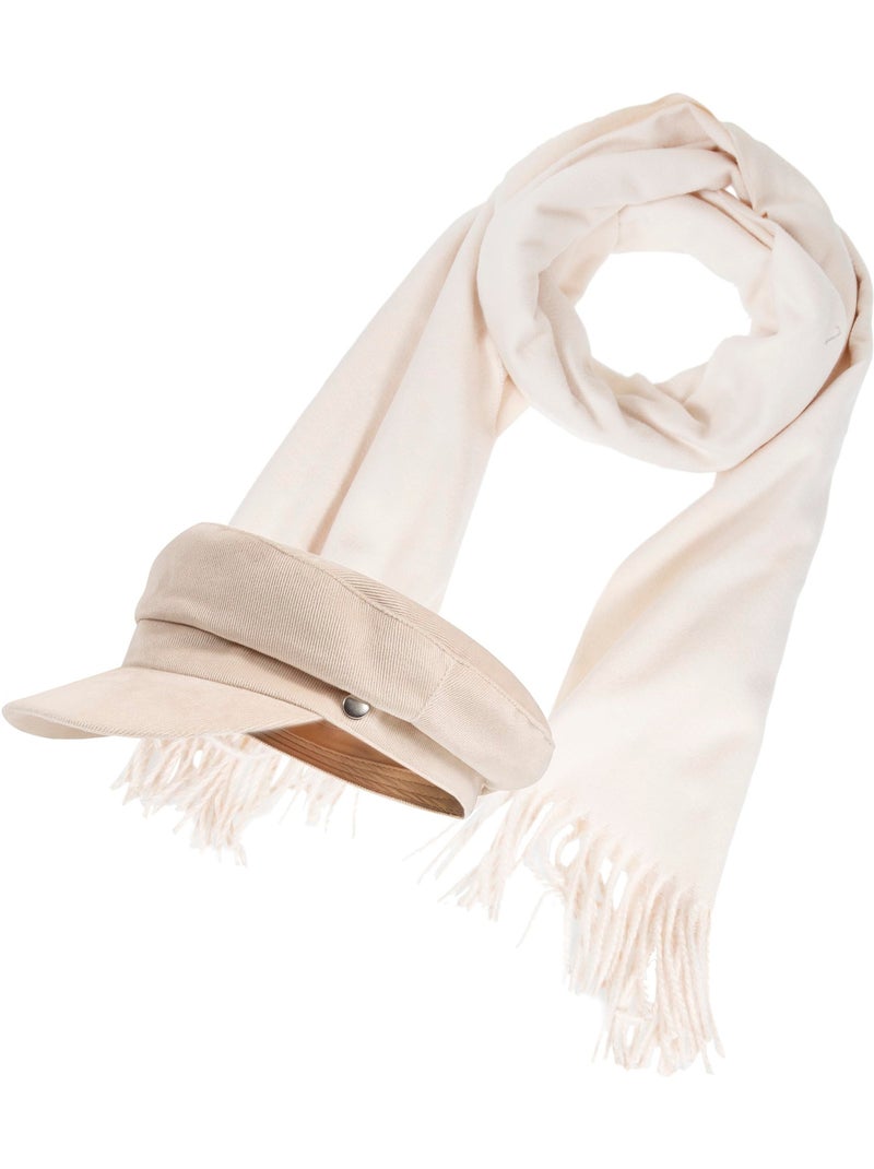 Echarpe type plaid, ultra douce femme Beige - Kiabi