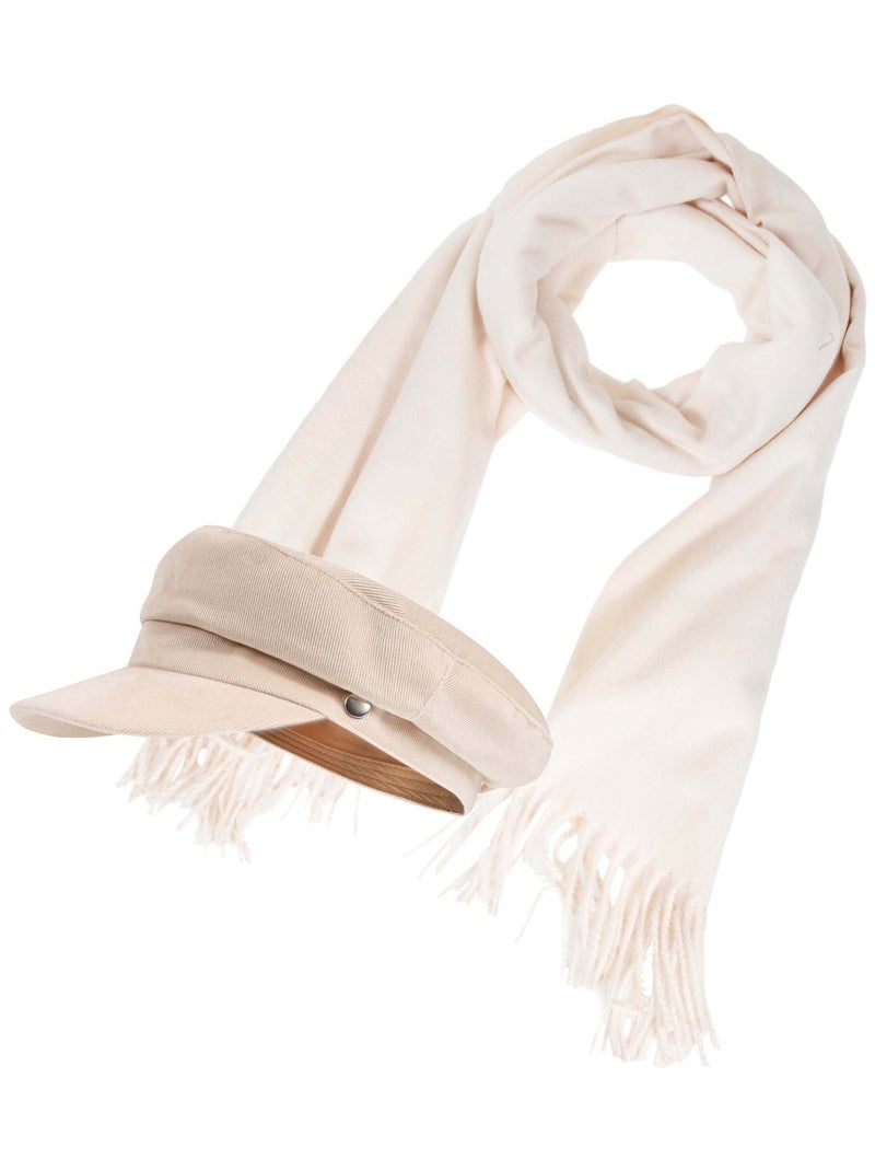 Echarpe type plaid, ultra douce femme Isotoner Beige - Kiabi