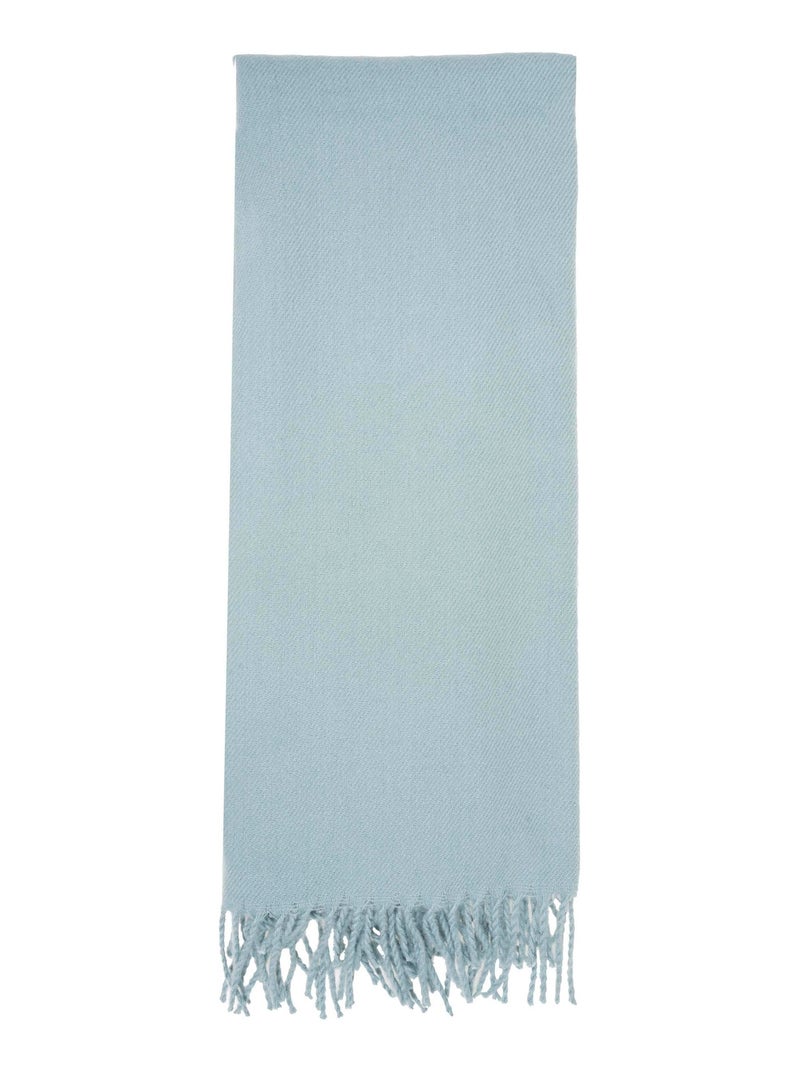 Echarpe type plaid, ultra douce femme Isotoner Bleu lagon - Kiabi