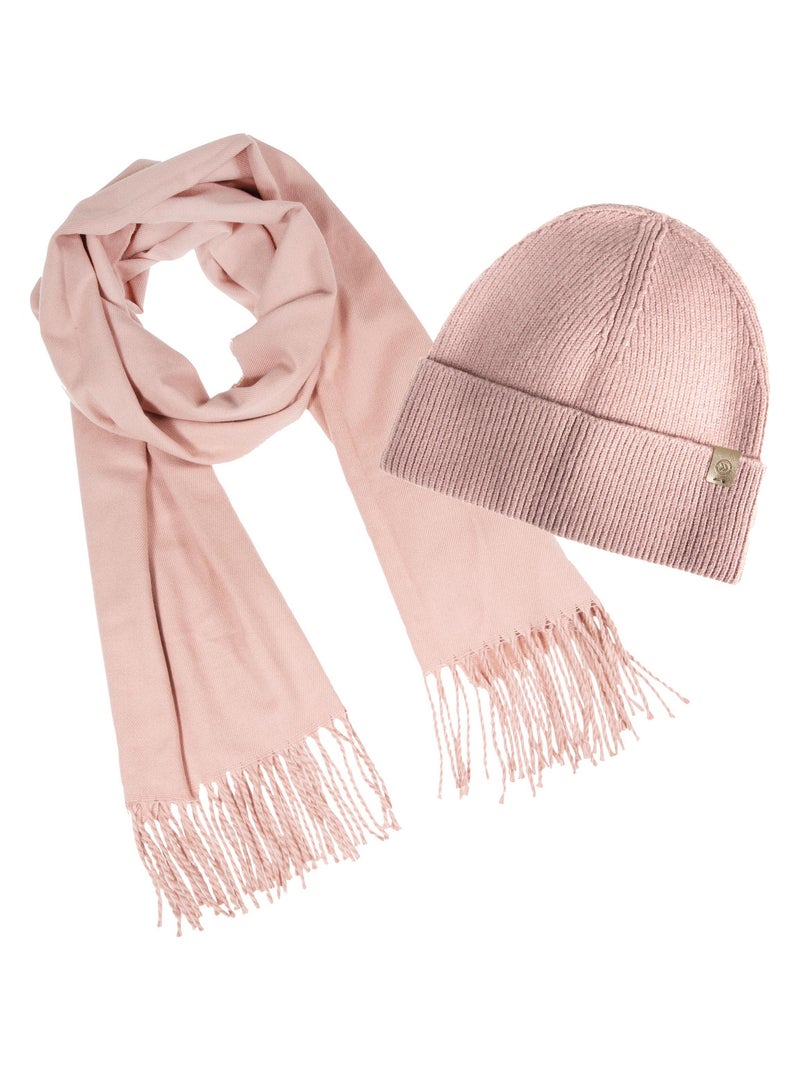 Echarpe type plaid, ultra douce femme Isotoner Rose - Kiabi