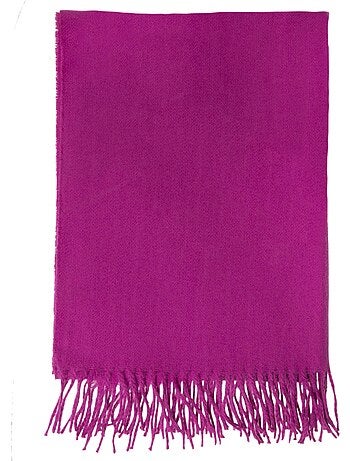 Echarpe type plaid, ultra douce femme