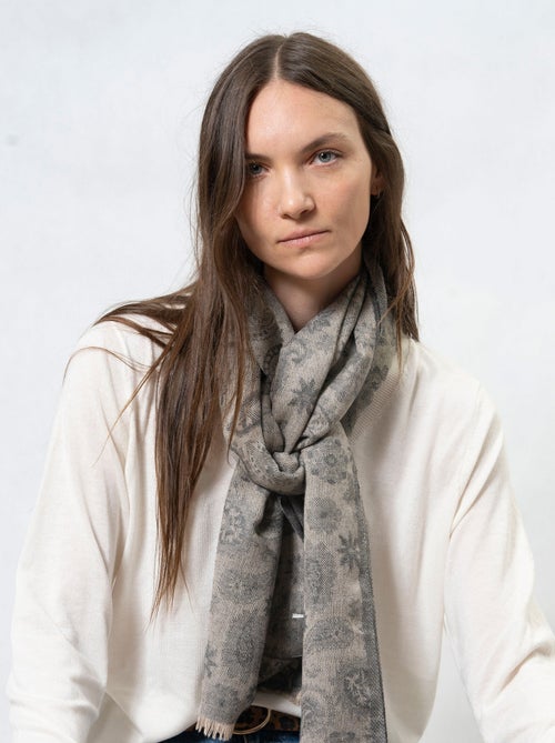 Echarpe ultra douce, chaude, 50x200 cm femme Isotoner - Kiabi