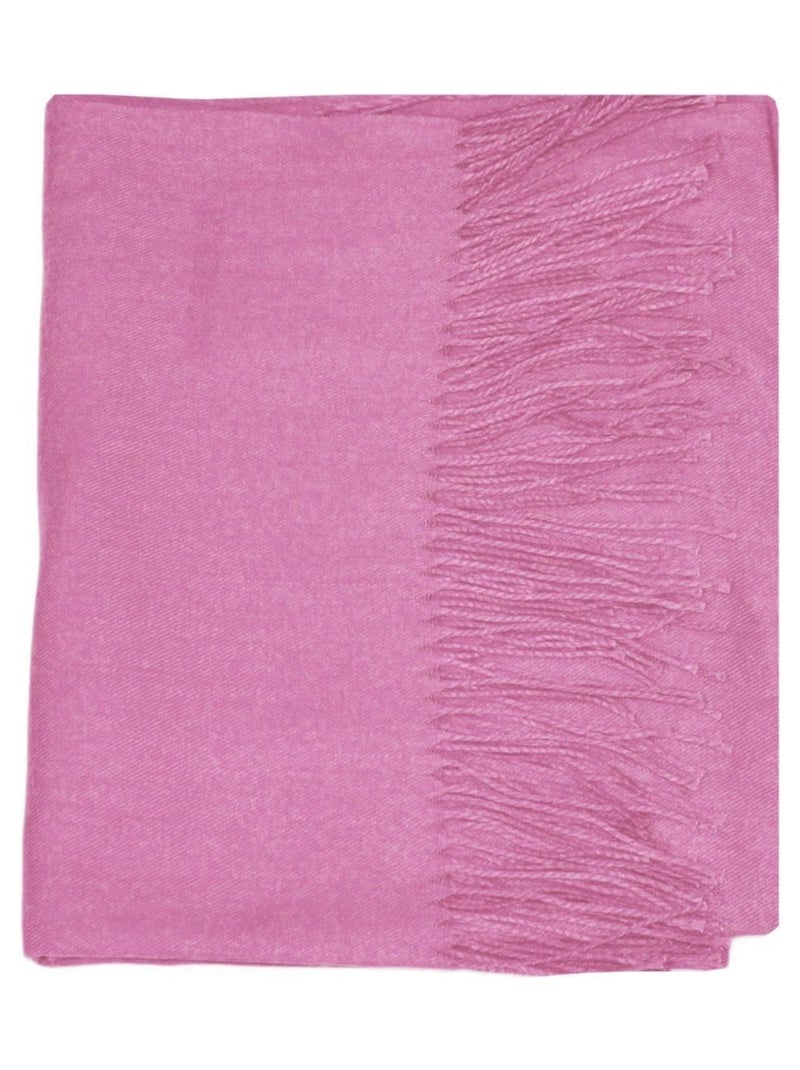 Echarpe uni en Laine Kebello Rose - Kiabi
