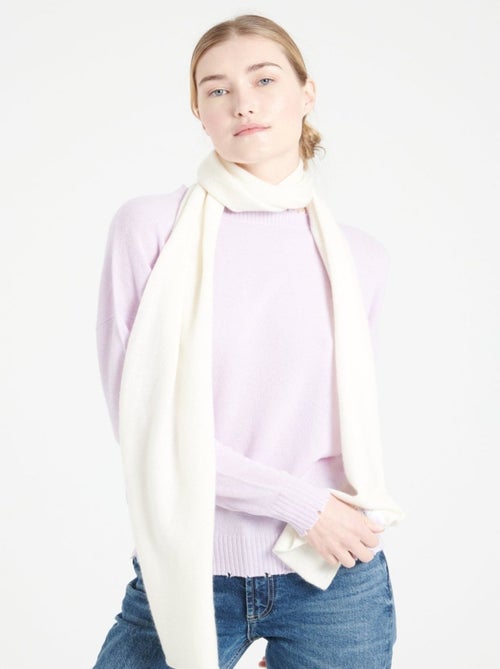 Écharpe unisex 100% cachemire - UNI 1 - Kiabi