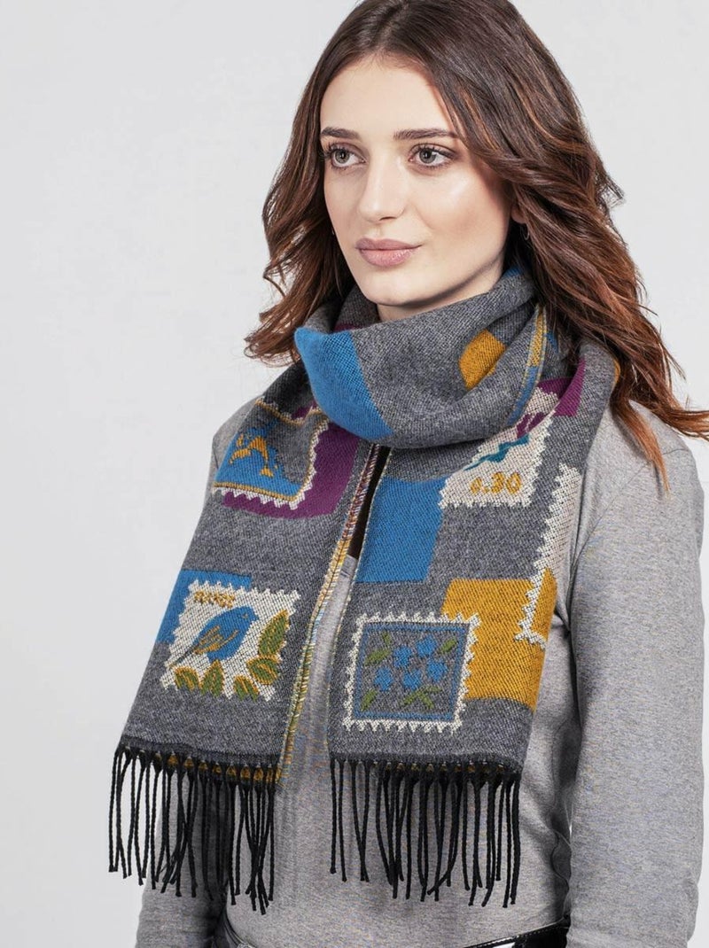 Echarpe Urbana - Fabriqué en France Gris - Kiabi