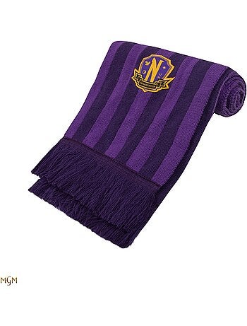 Écharpe Violette Académie Nevermore - Mercredi