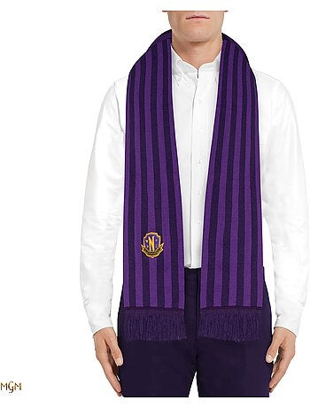 Écharpe Violette Académie Nevermore - Mercredi