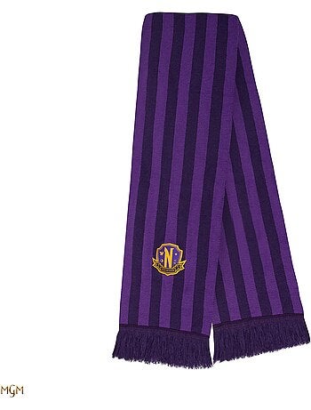 Écharpe Violette Académie Nevermore - Mercredi
