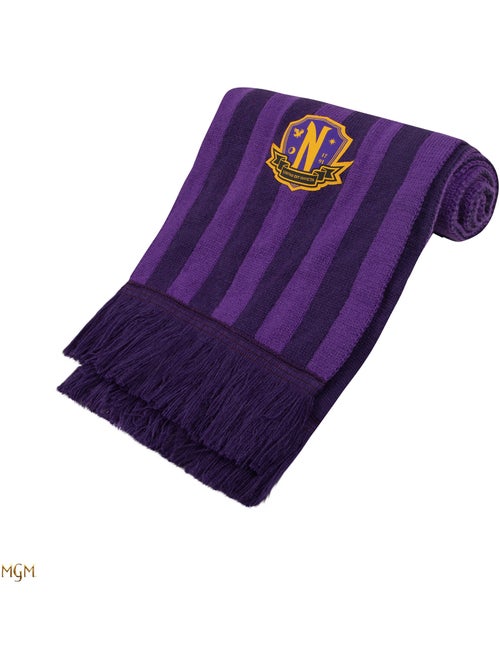 Écharpe Violette Académie Nevermore - Mercredi - Kiabi Écharpe Violette Académie Nevermore - Mercredi - Kiabi