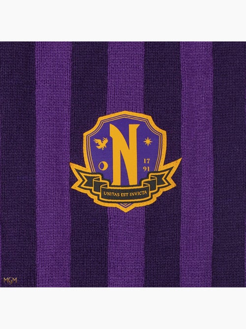 Écharpe Violette Académie Nevermore - Mercredi - Kiabi Écharpe Violette Académie Nevermore - Mercredi - Kiabi