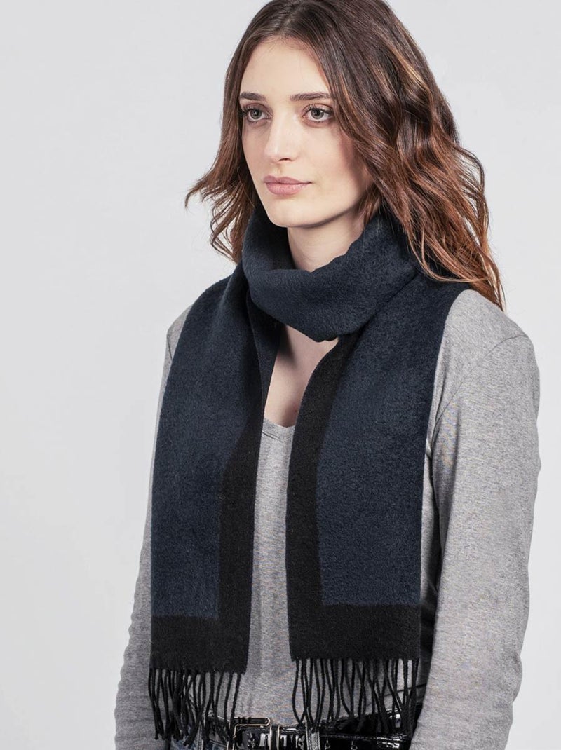 Echarpe Wanda - Fabriqué en France Bleu ardoise - Kiabi