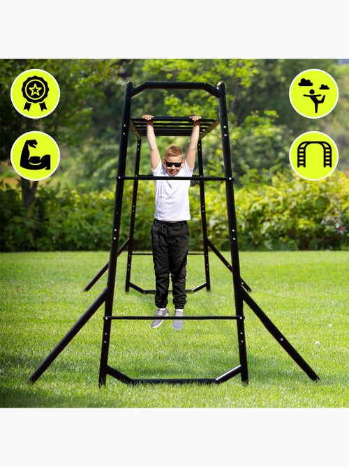 Échelle de gymnastique de jardin en acier swing - hypermotion 200kg - Kiabi Échelle de gymnastique de jardin en acier swing - hypermotion 200kg - Kiabi