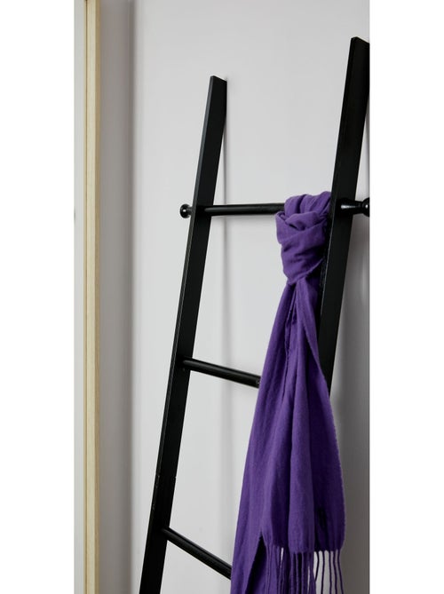 Echelle porte-serviette avec 2 crochets en bambou SURI - Kiabi