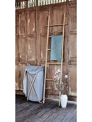 Echelle porte-serviette en bambou Bahari - L. 43 x H. 170 cm