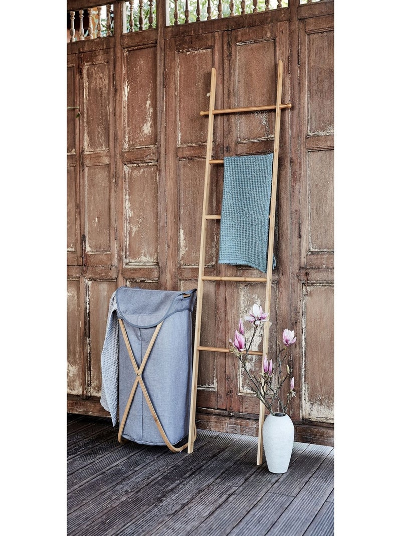 Echelle porte-serviette en bambou Bahari - L. 43 x H. 170 cm Marron - Kiabi