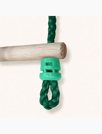 Échelle suspendue en bois pour portique
