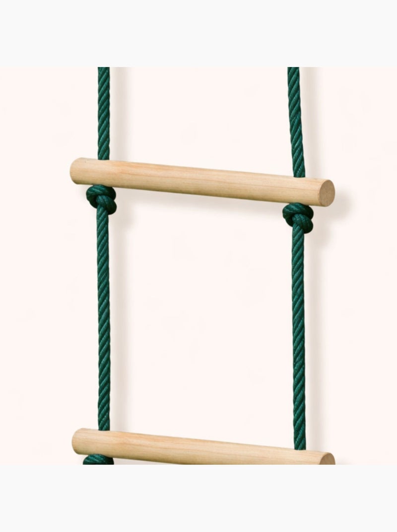Échelle suspendue en bois pour portique Marron - Kiabi