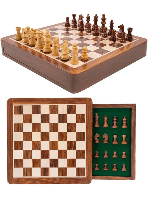 Echiquier à tiroir 30 cm roi 57 mm - Kiabi
