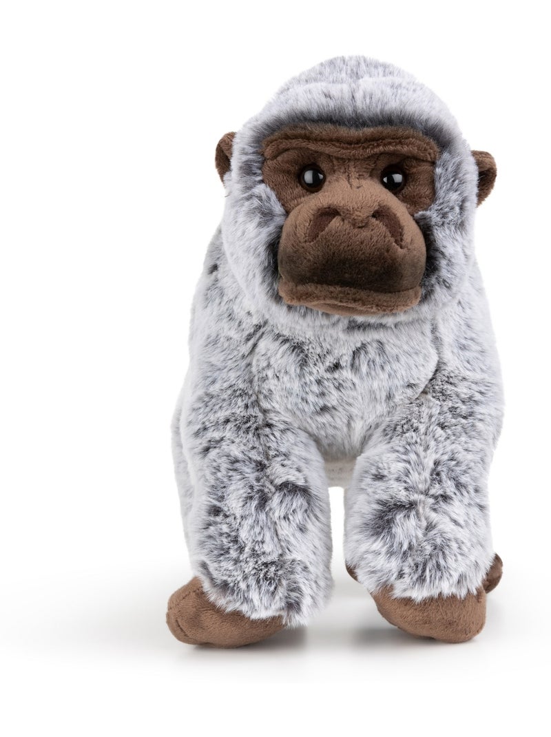 Eco Peluche Gorille 25 cm Gris - Kiabi