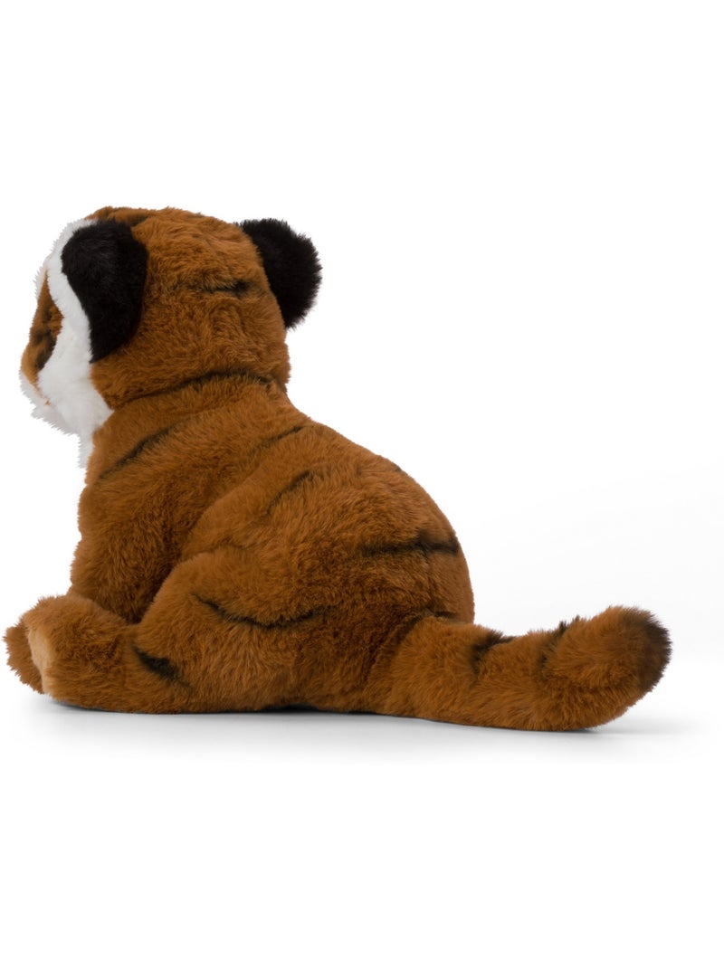 Eco Peluche Tigre 23 cm Marron - Kiabi