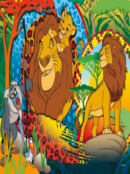 ECO-PUZZLE 24 PCS DOUBLE FACE DISNEY CLASSIC - Kiabi