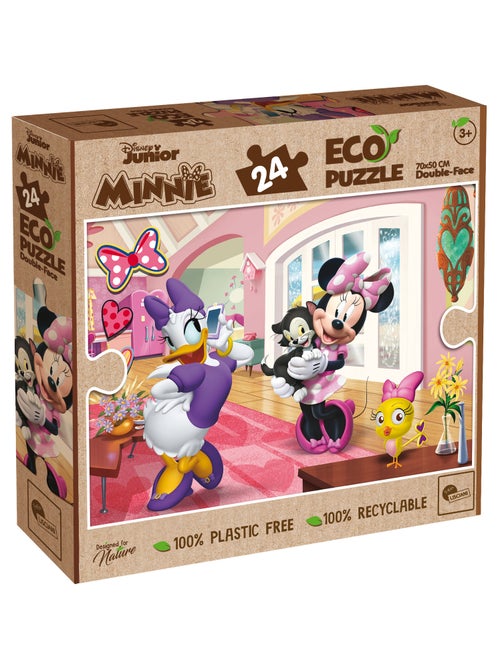 ECO-PUZZLE 24 PCS DOUBLE FACE MINNIE - Kiabi