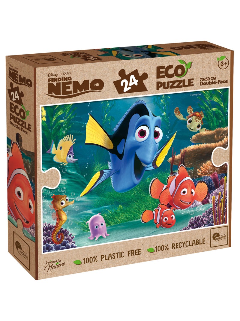 ECO-PUZZLE 24 PCS DOUBLE FACE NEMO N/A - Kiabi