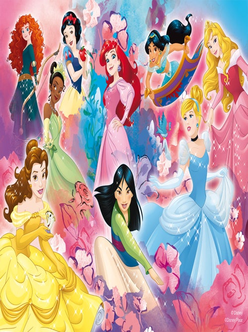 ECO-PUZZLE 24 PCS DOUBLE FACE PRINCESS - Kiabi