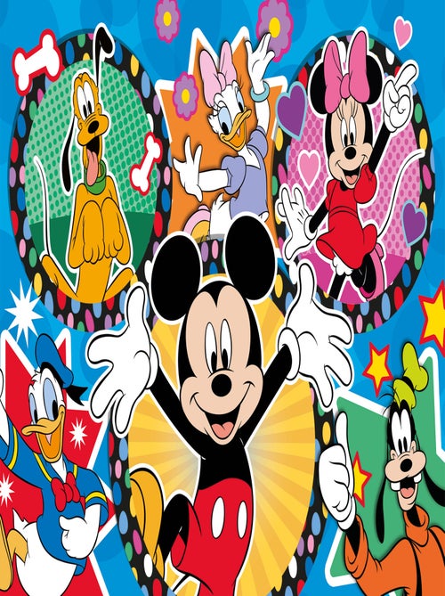 ECO-PUZZLE 24 PCS MINI DOUBLE FACE MICKEY - Kiabi