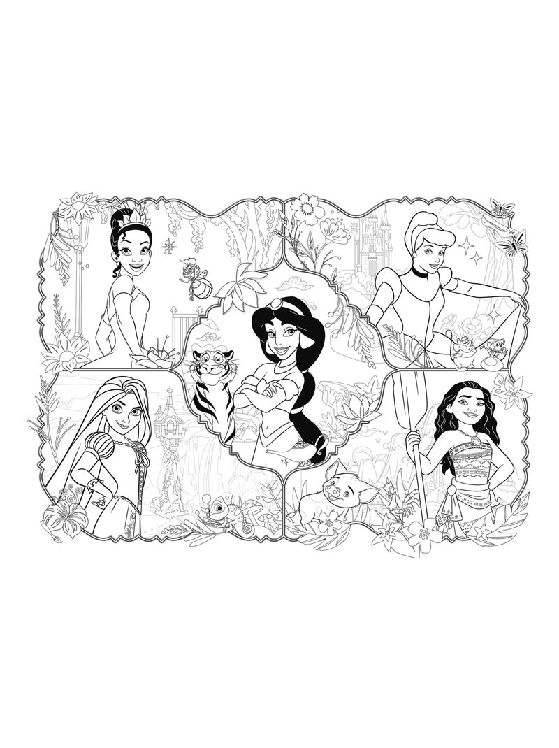 ECO-PUZZLE 24 PCS MINI DOUBLE FACE PRINCESS N/A - Kiabi