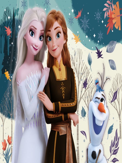 ECO-PUZZLE 48 PCS MINI DOUBLE FACE FROZEN - Kiabi