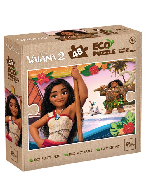 ECO-PUZZLE 48 PCS MINI DOUBLE FACE OCEANIA 2 - Kiabi