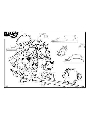 ECO-PUZZLE 60 PCS DOUBLE FACE BLUEY