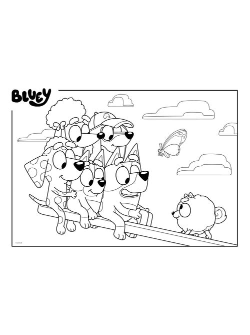 ECO-PUZZLE 60 PCS DOUBLE FACE BLUEY - Kiabi