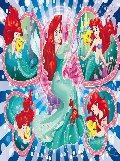 ECO-PUZZLE 60 PCS DOUBLE FACE LITTLE MERMAID - Kiabi