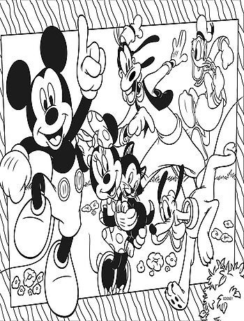 ECO-PUZZLE 60 PCS DOUBLE FACE MICKEY MOUSE