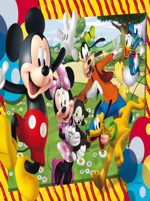 ECO-PUZZLE 60 PCS DOUBLE FACE MICKEY MOUSE - Kiabi
