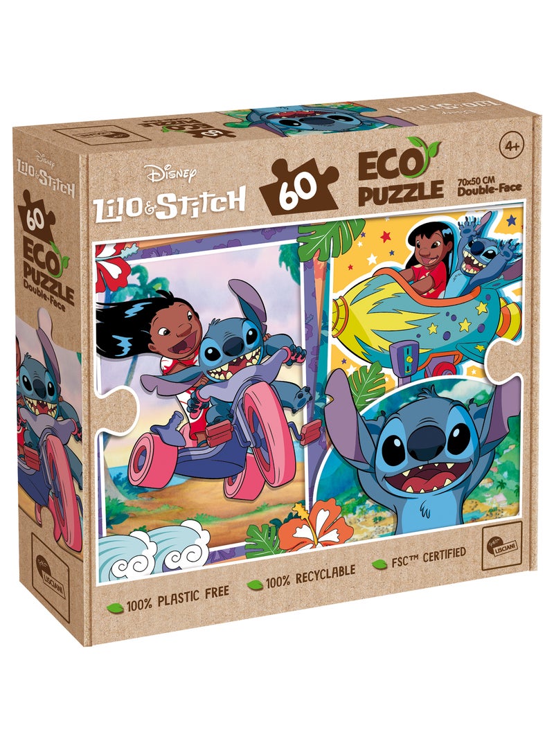 ECO-PUZZLE 60 PCS DOUBLE FACE STITCH N/A - Kiabi