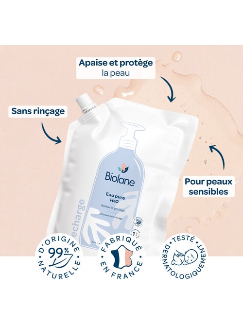 Eco-recharge - eau pure h2o biolane - Kiabi Eco-recharge - eau pure h2o biolane - Kiabi