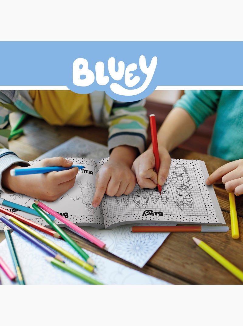 Ecole de dessin - bluey drawing school - kit complet pour apprendre à dessiner - lisciani N/A - Kiabi