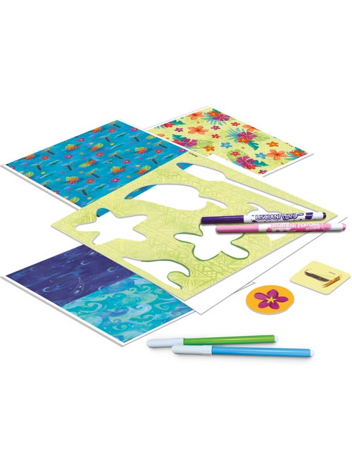 École de Dessins avec Table Lumineuse Vaiana 2 – Kit Créatif pour Enfants - Kiabi