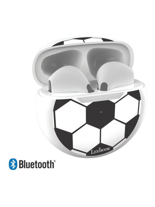 Écouteurs sans fil Bluetooth Football avec étui de chargement et de rangement - Kiabi