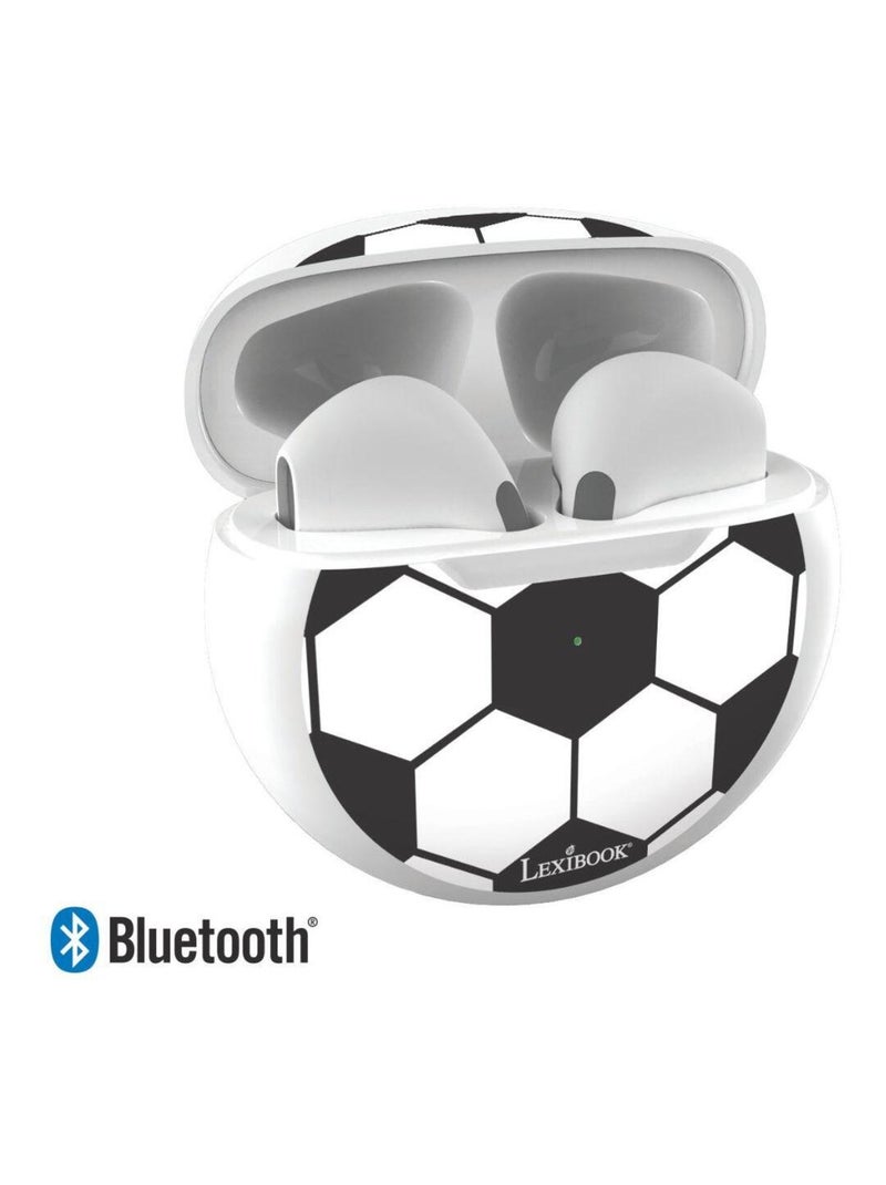 Écouteurs sans fil Bluetooth Football avec étui de chargement et de rangement N/A - Kiabi