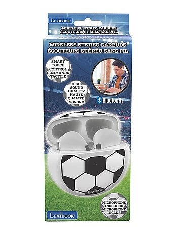 Écouteurs sans fil Bluetooth Football