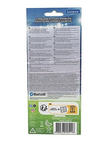 Écouteurs sans fil Bluetooth Football