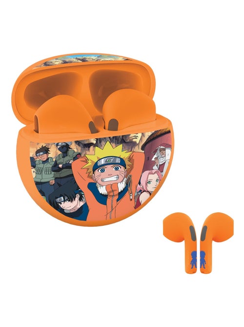 Écouteurs sans fil Bluetooth Naruto avec étui rechargeable - Kiabi